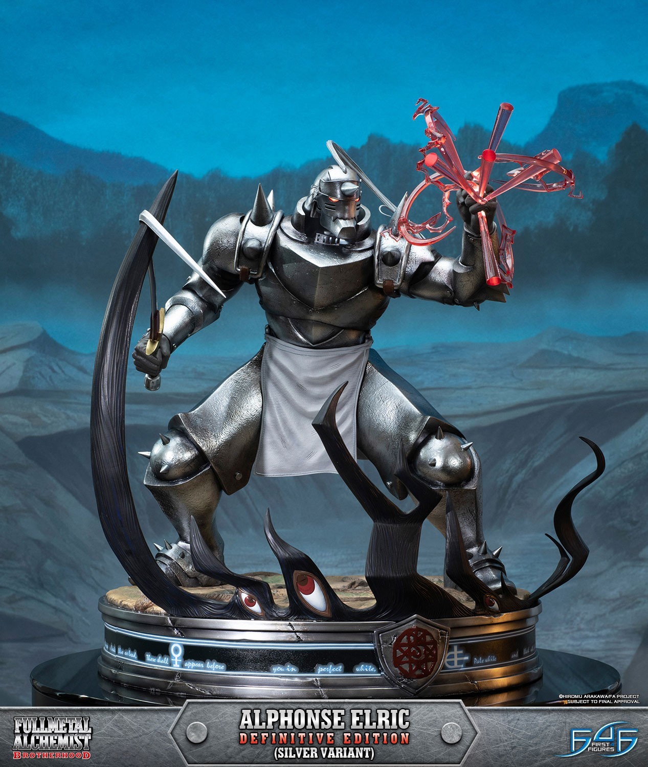 Hagane no Renkinjutsushi Fullmetal Alchemist - Alphonse Elric - 1/4 - Definitive Edition, Silver Variant (First 4 Figures) photo 18