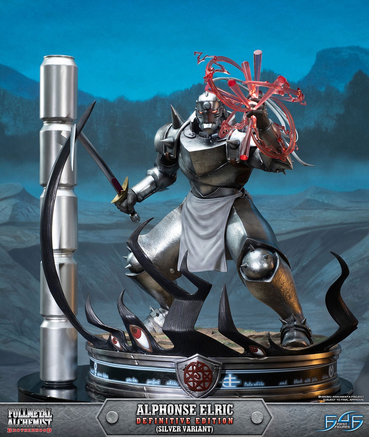 Hagane no Renkinjutsushi Fullmetal Alchemist - Alphonse Elric - 1/4 - Definitive Edition, Silver Variant (First 4 Figures) photo 19