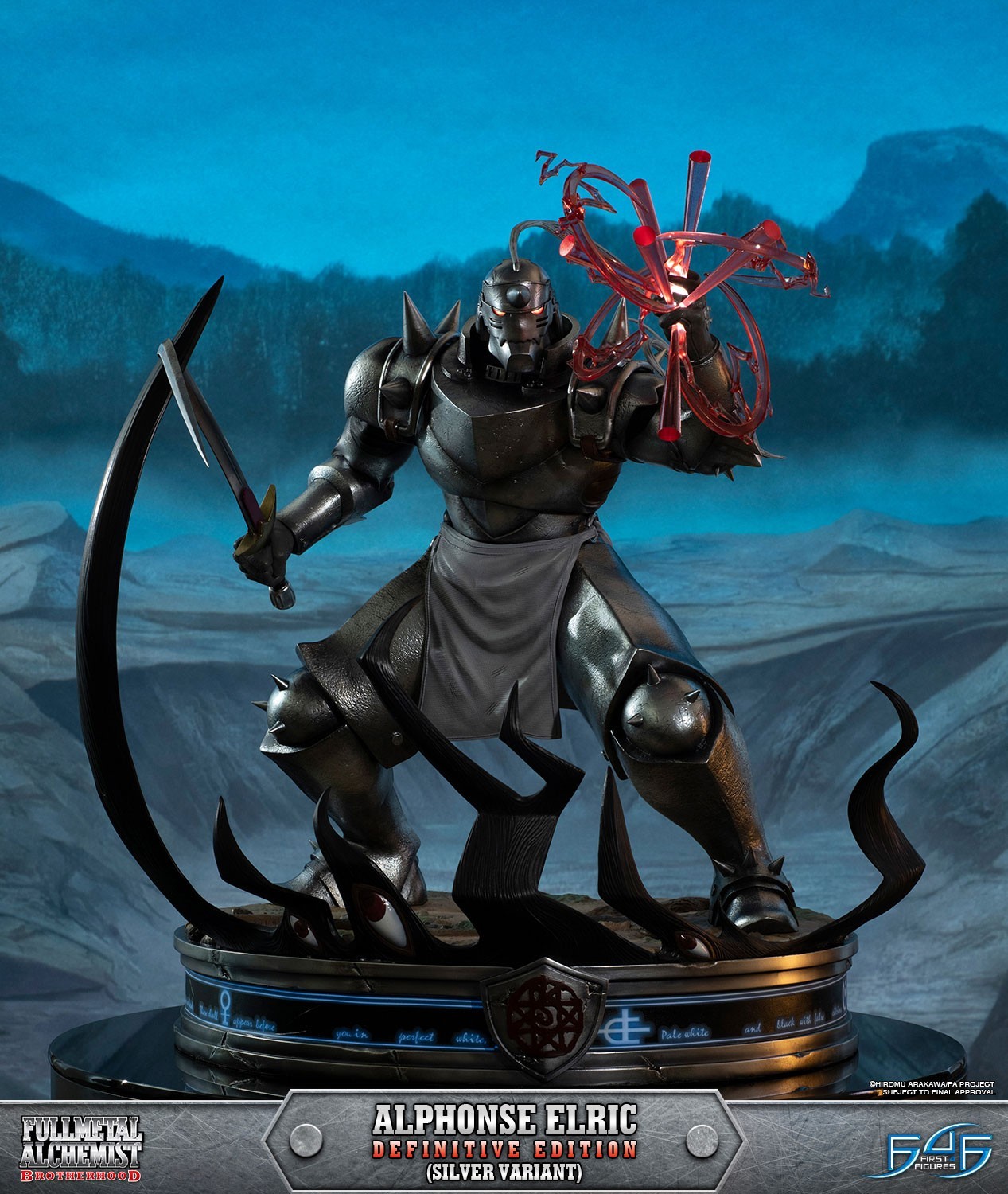 Hagane no Renkinjutsushi Fullmetal Alchemist - Alphonse Elric - 1/4 - Definitive Edition, Silver Variant (First 4 Figures) photo 20