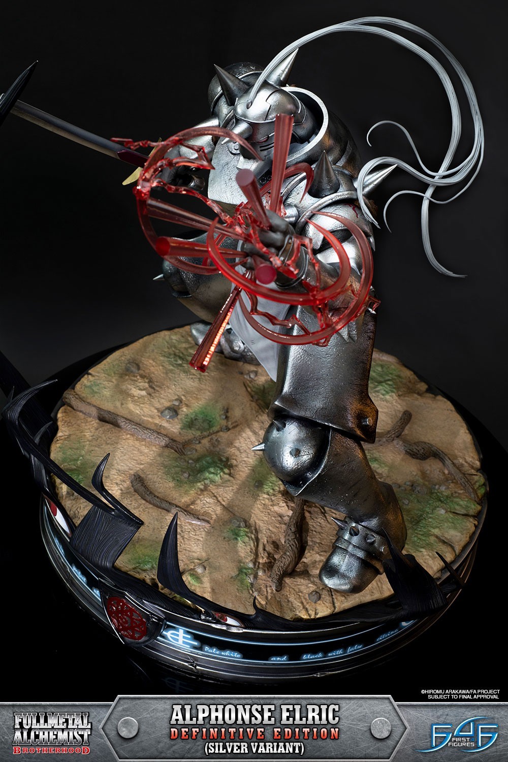 Hagane no Renkinjutsushi Fullmetal Alchemist - Alphonse Elric - 1/4 - Definitive Edition, Silver Variant (First 4 Figures) photo 21