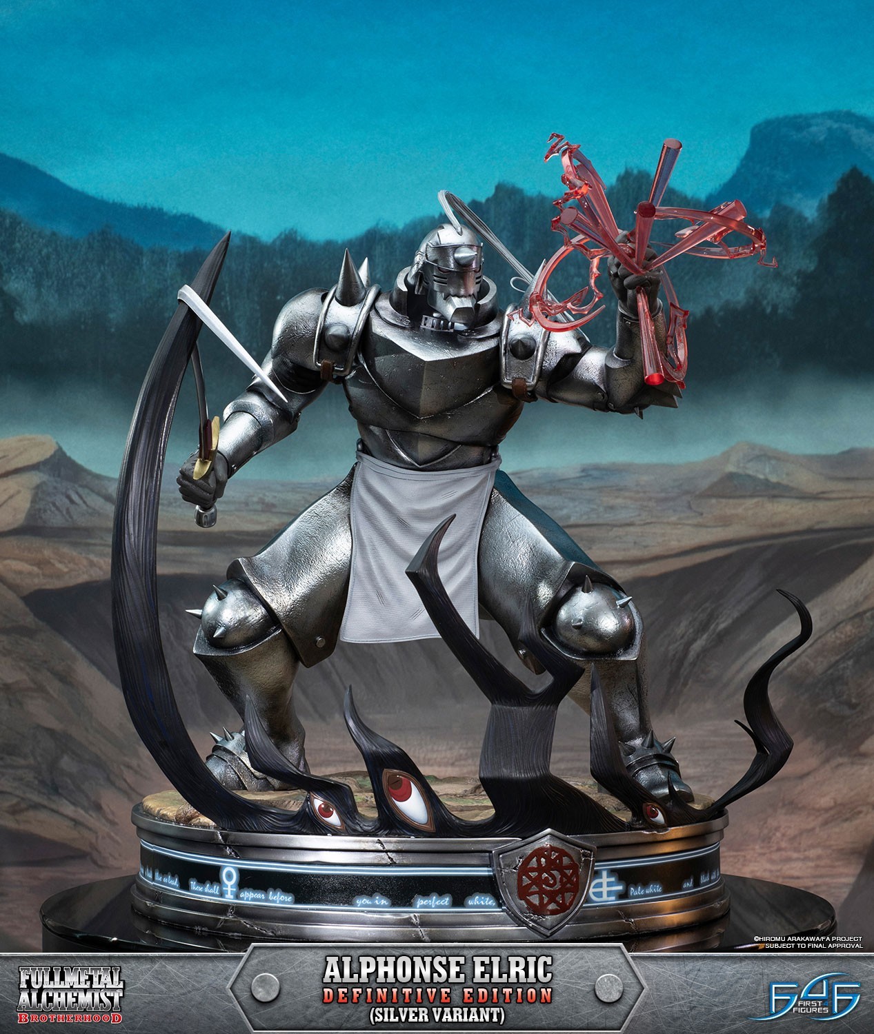 Hagane no Renkinjutsushi Fullmetal Alchemist - Alphonse Elric - 1/4 - Definitive Edition, Silver Variant (First 4 Figures) photo 22
