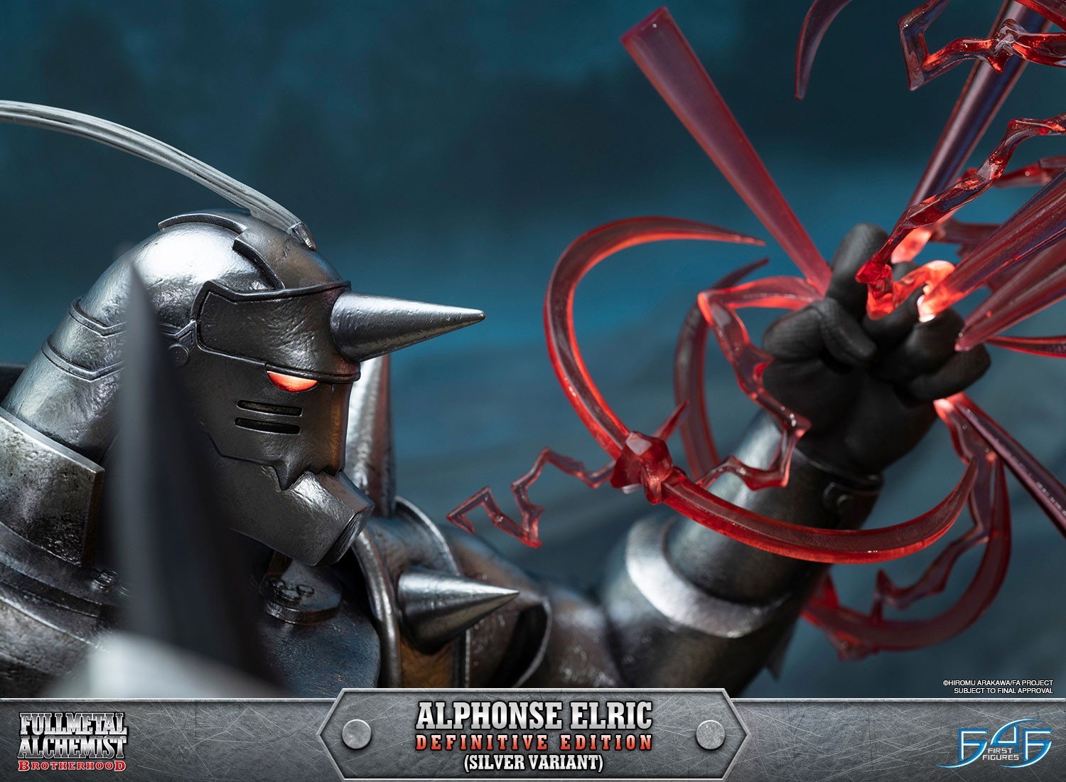 Hagane no Renkinjutsushi Fullmetal Alchemist - Alphonse Elric - 1/4 - Definitive Edition, Silver Variant (First 4 Figures) photo 29