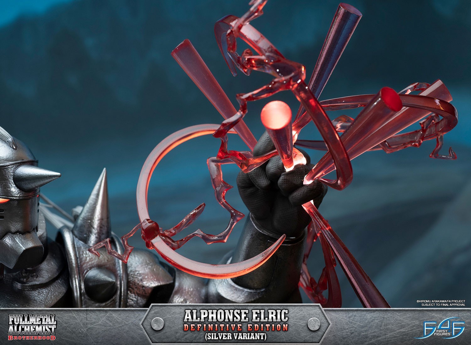 Hagane no Renkinjutsushi Fullmetal Alchemist - Alphonse Elric - 1/4 - Definitive Edition, Silver Variant (First 4 Figures) photo 32