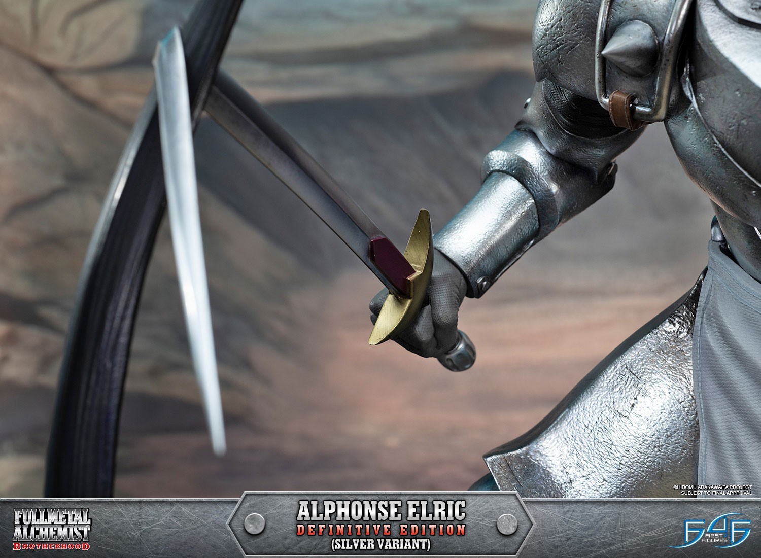 Hagane no Renkinjutsushi Fullmetal Alchemist - Alphonse Elric - 1/4 - Definitive Edition, Silver Variant (First 4 Figures) photo 34