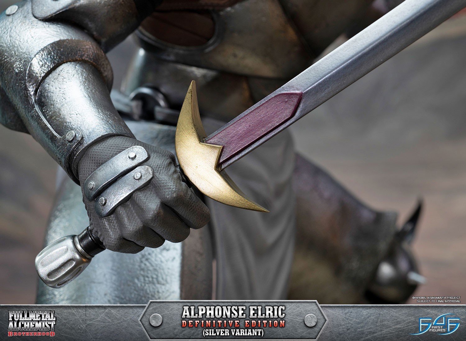 Hagane no Renkinjutsushi Fullmetal Alchemist - Alphonse Elric - 1/4 - Definitive Edition, Silver Variant (First 4 Figures) photo 35
