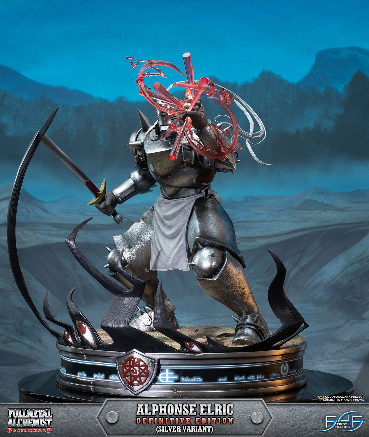 Hagane no Renkinjutsushi Fullmetal Alchemist - Alphonse Elric - 1/4 - Definitive Edition, Silver Variant (First 4 Figures) photo 36
