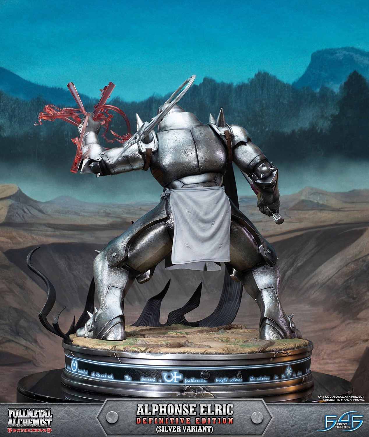 Hagane no Renkinjutsushi Fullmetal Alchemist - Alphonse Elric - 1/4 - Definitive Edition, Silver Variant (First 4 Figures) photo 40