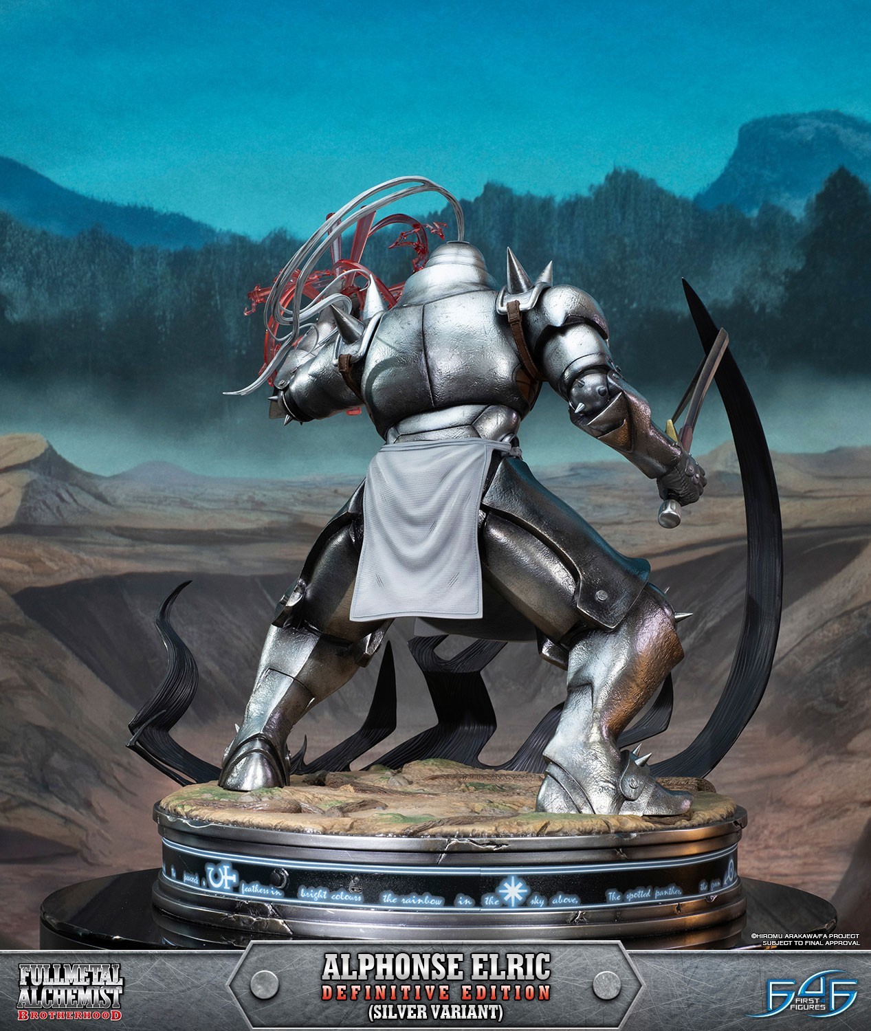 Hagane no Renkinjutsushi Fullmetal Alchemist - Alphonse Elric - 1/4 - Definitive Edition, Silver Variant (First 4 Figures) photo 41