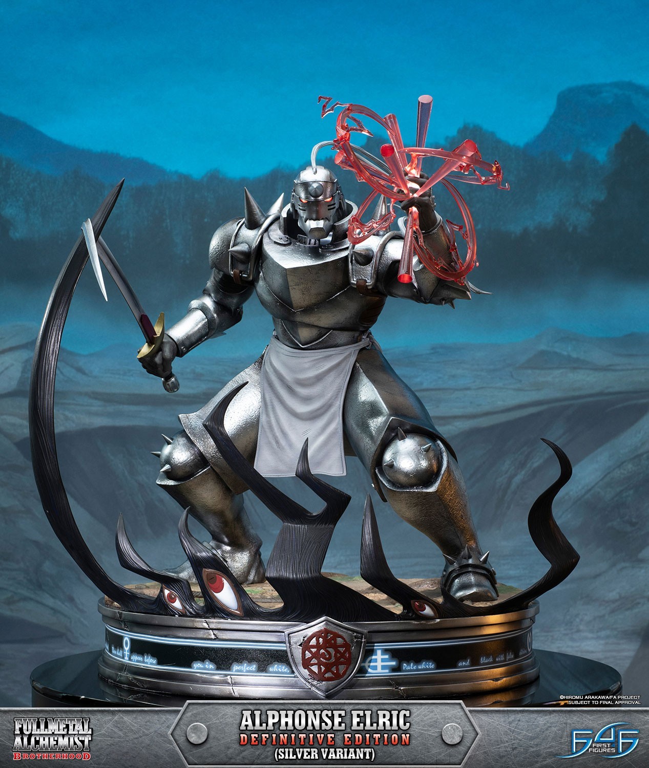 Hagane no Renkinjutsushi Fullmetal Alchemist - Alphonse Elric - 1/4 - Definitive Edition, Silver Variant (First 4 Figures) photo 45
