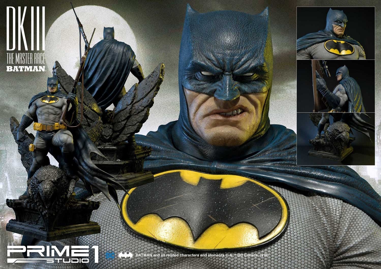 The Dark Knight III: The Master Race - Batman - Museum Masterline Series  (MMDCDK3-01DX) - 1/3 - DX Version (Prime 1 Studio) photo 11
