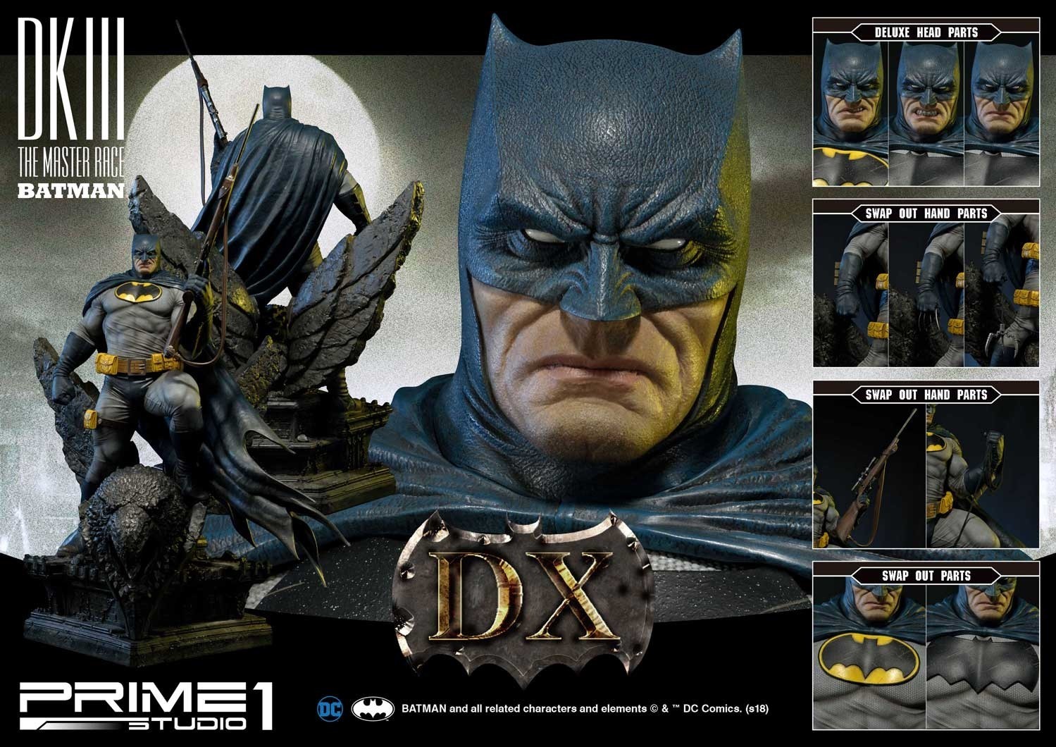 The Dark Knight III: The Master Race - Batman - Museum Masterline Series  (MMDCDK3-01DX) - 1/3 - DX Version (Prime 1 Studio) photo 84