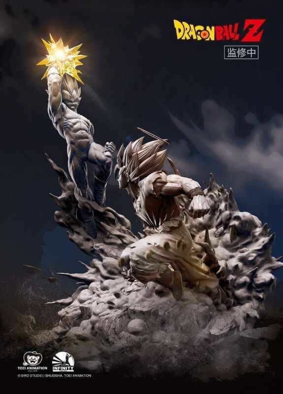 Dragon Ball Z - Majin Vegeta SSJ - Son Goku SSJ2 (Infinity Studio) photo 2