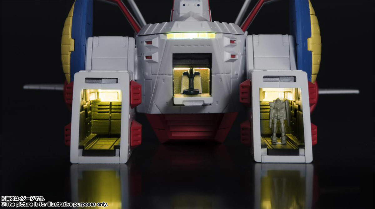 Kidou Senshi Gundam - SCV-70 White Base - Kikan Taizen - 1/1700 (Bandai Spirits) photo 11