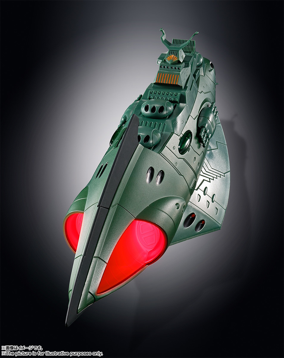 Uchuu Senkan Yamato 2202: Ai no Senshi-tachi - Soul of Chogokin  (GX-89) - Garmillas Space Cruiser (Bandai Spirits) photo 4