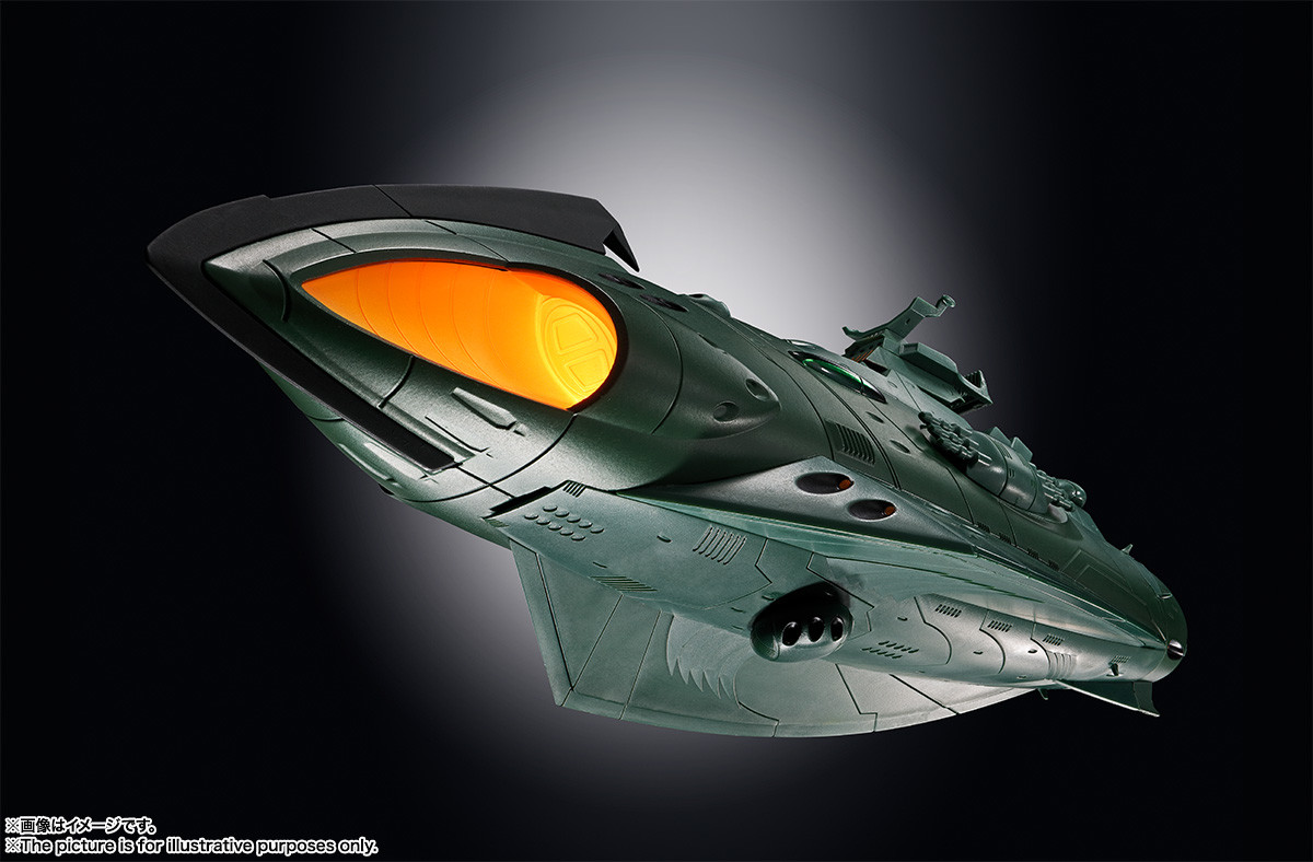 Uchuu Senkan Yamato 2202: Ai no Senshi-tachi - Soul of Chogokin  (GX-89) - Garmillas Space Cruiser (Bandai Spirits) photo 7