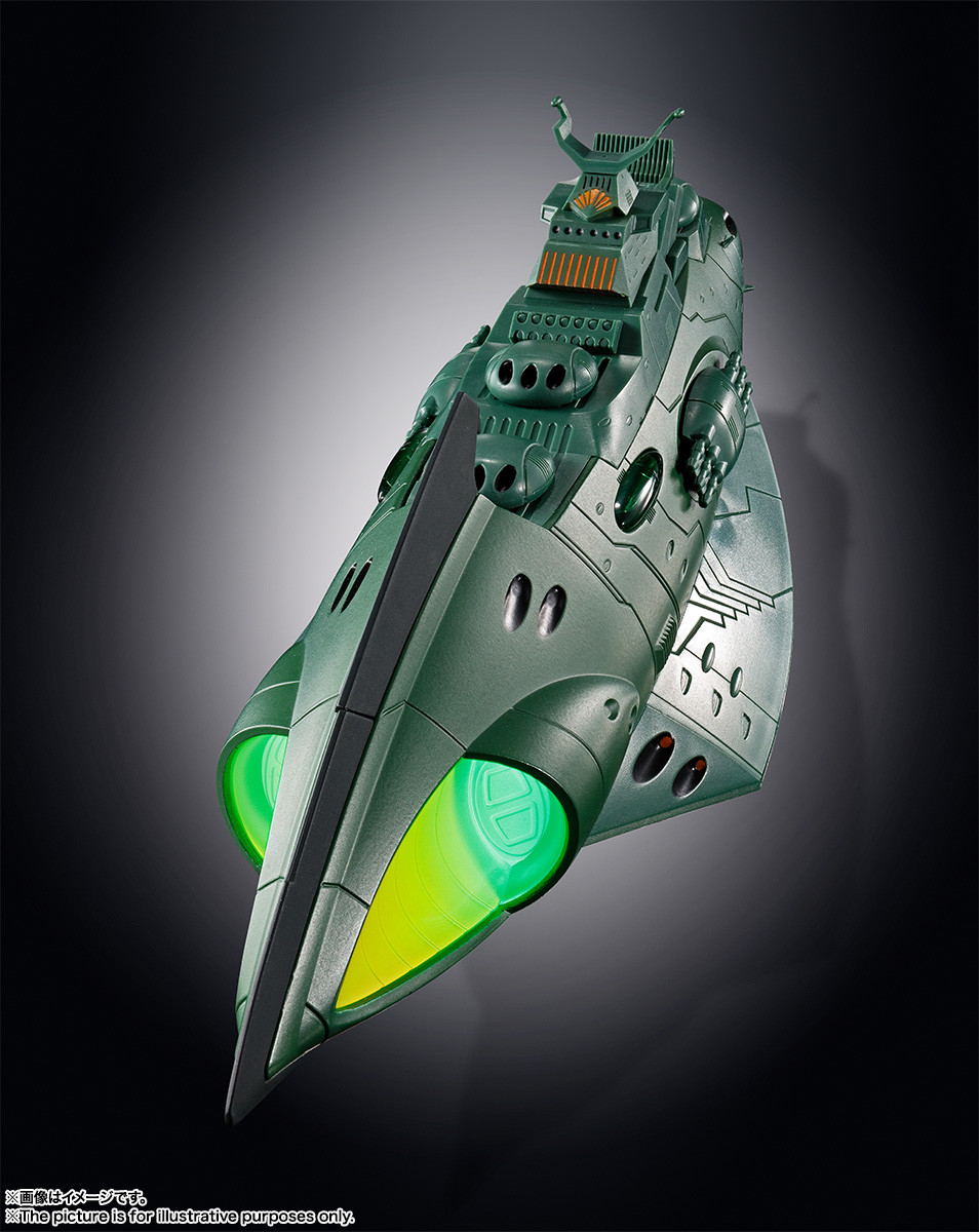 Uchuu Senkan Yamato 2202: Ai no Senshi-tachi - Soul of Chogokin  (GX-89) - Garmillas Space Cruiser (Bandai Spirits) photo 11