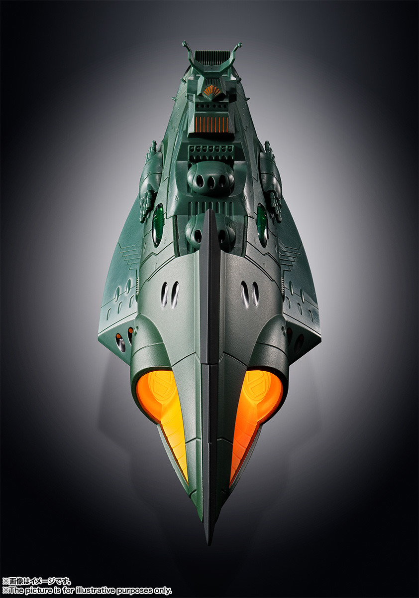 Uchuu Senkan Yamato 2202: Ai no Senshi-tachi - Soul of Chogokin  (GX-89) - Garmillas Space Cruiser (Bandai Spirits) photo 12
