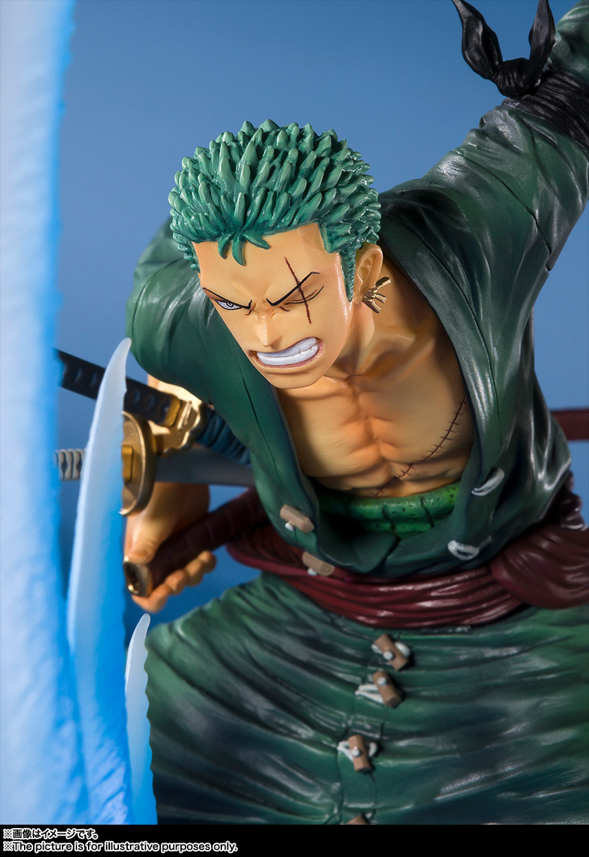 One Piece - Roronoa Zoro - Chou Gekisen -Extra Battle- - Figuarts ZERO - Bird Dance (Bandai Spirits) photo 5