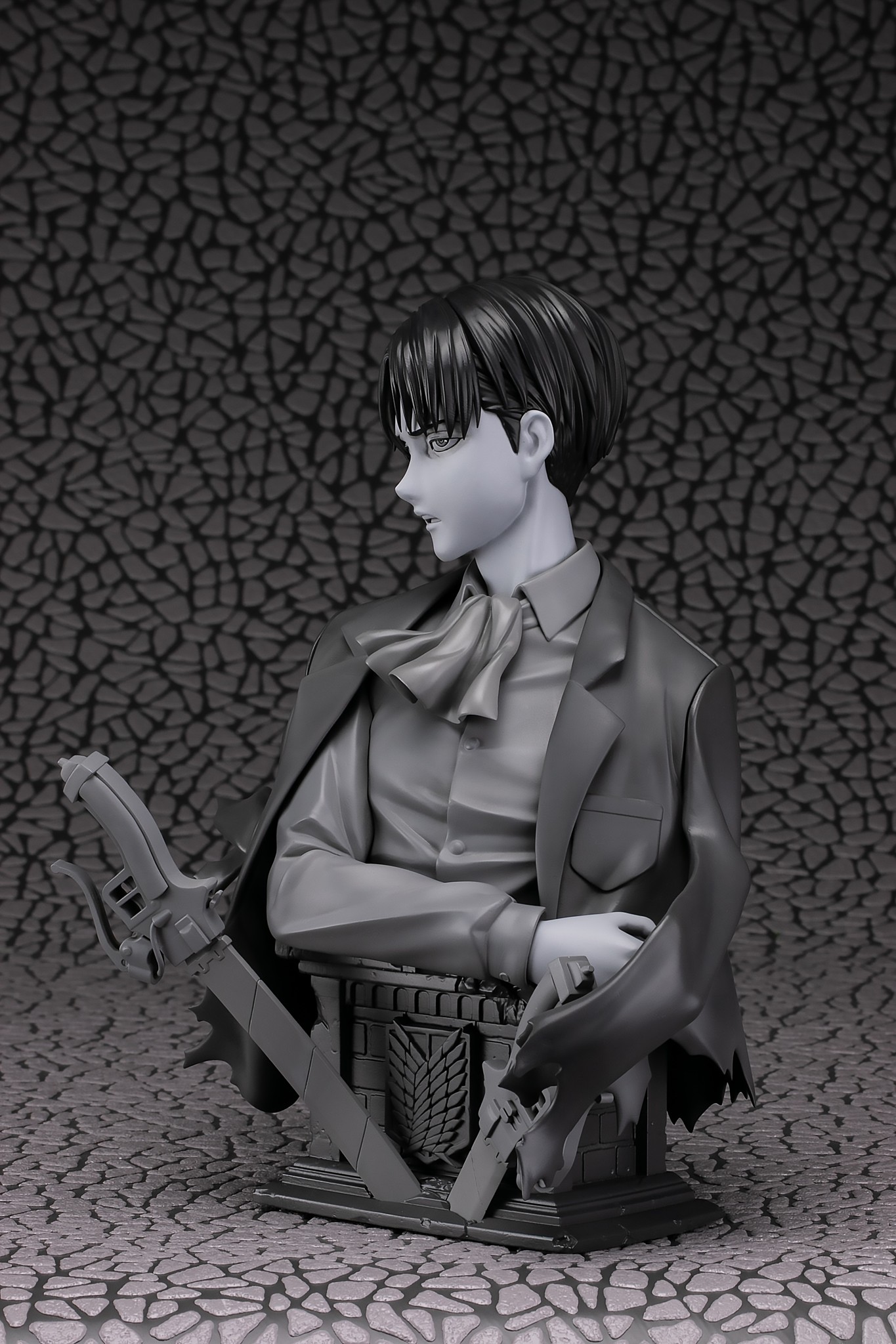 Shingeki no Kyojin - Levi - 1/3 - Bust Ver., Prototype Gray Ver. (FOTS Japan) photo 3