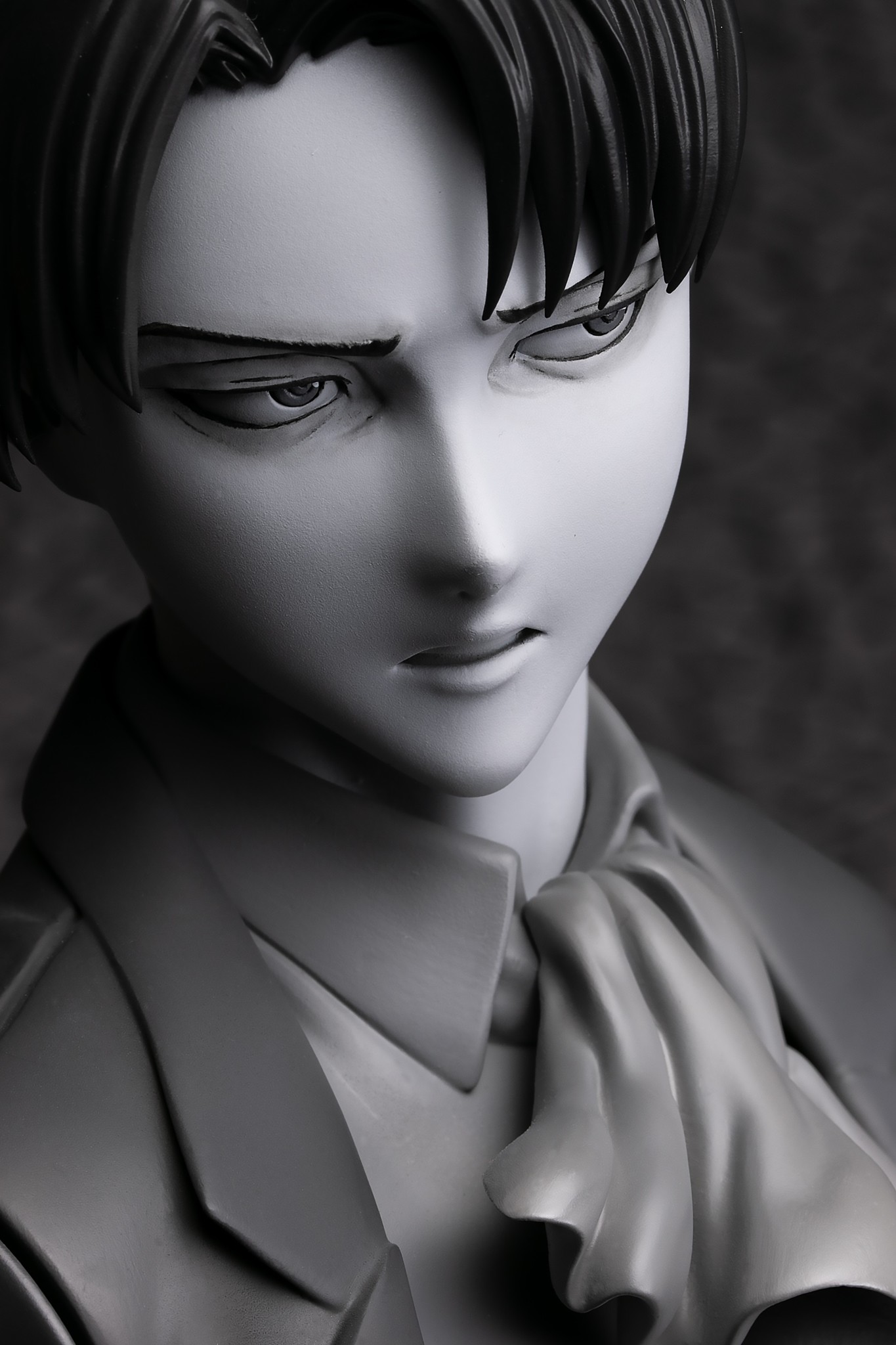 Shingeki no Kyojin - Levi - 1/3 - Bust Ver., Prototype Gray Ver. (FOTS Japan) photo 4