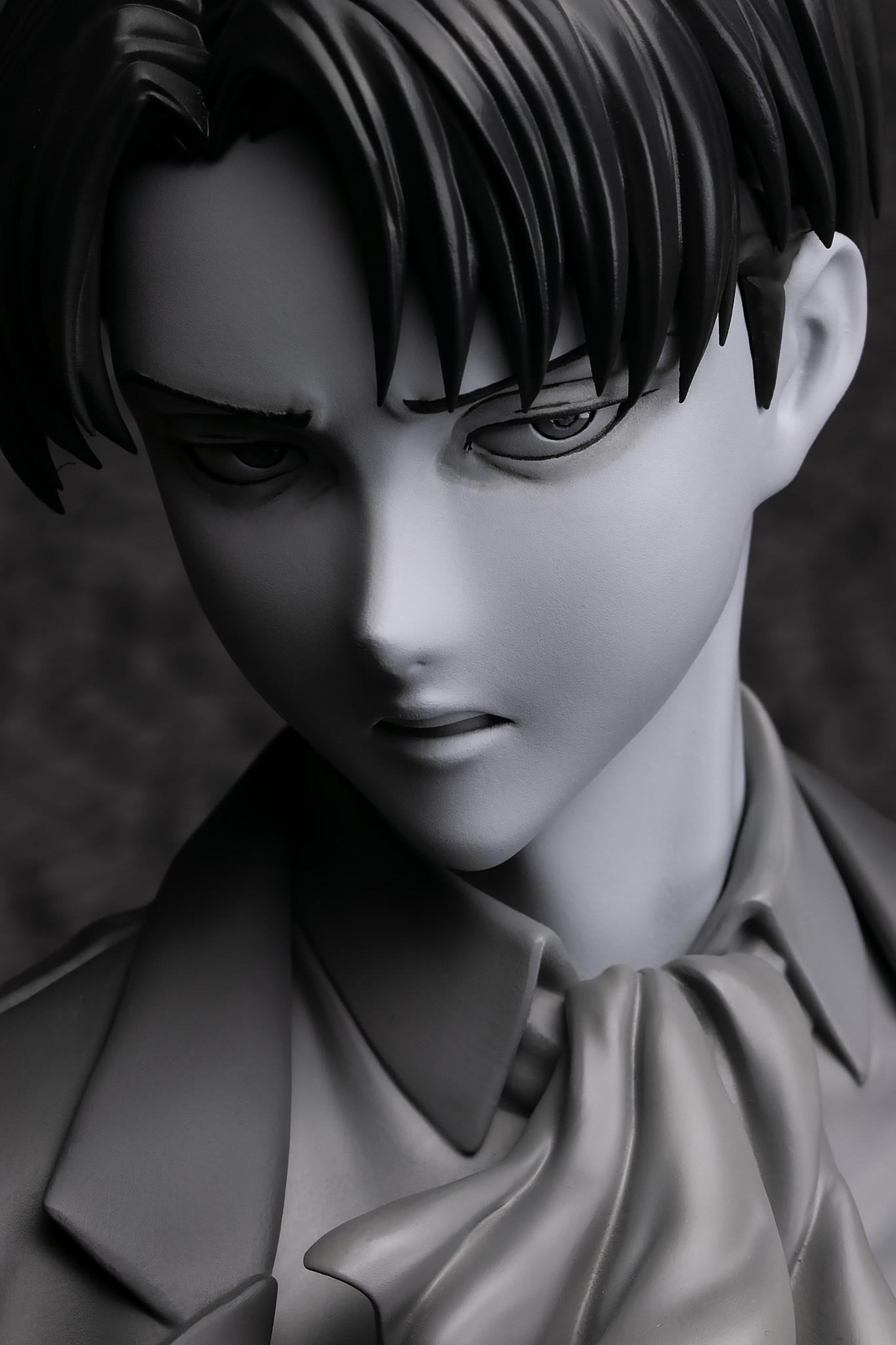 Shingeki no Kyojin - Levi - 1/3 - Bust Ver., Prototype Gray Ver. (FOTS Japan) photo 13