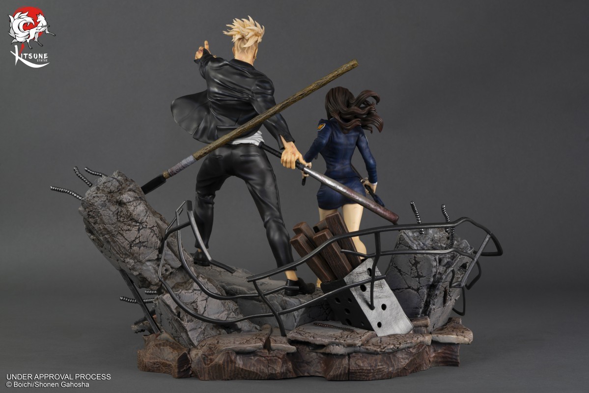 Sun-Ken Rock - Kitano Ken - Yoshizawa Yumi - 1/6 (Kitsune Statue) photo 7