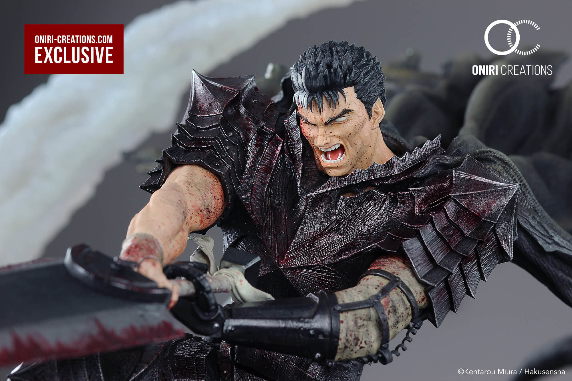 Berserk - Emperor Ganishka - Guts - Zodd - Diorama - 1/6 - Bloody Exclusive (Oniri Creations)