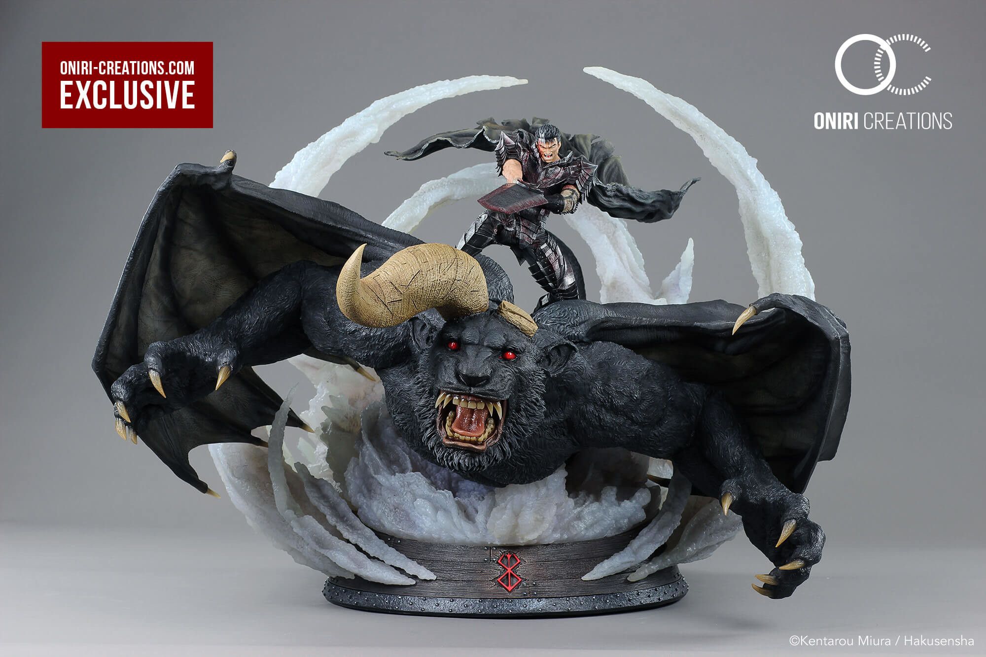 Berserk - Emperor Ganishka - Guts - Zodd - Diorama - 1/6 - Bloody Exclusive (Oniri Creations) photo 2