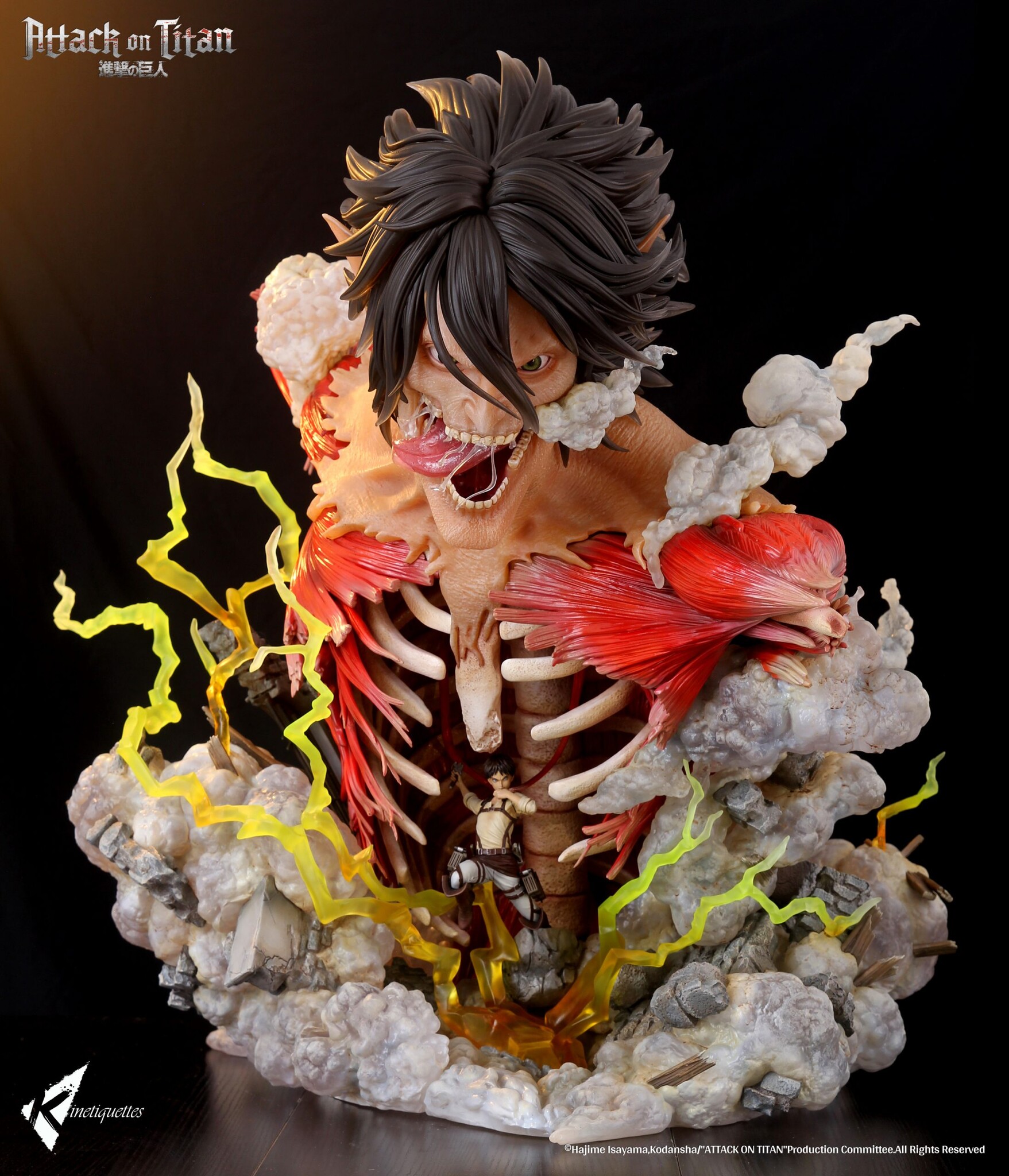 Shingeki no Kyojin - Eren Kyojin - Eren Yeager - 1/10 (Kinetiquettes) photo 2