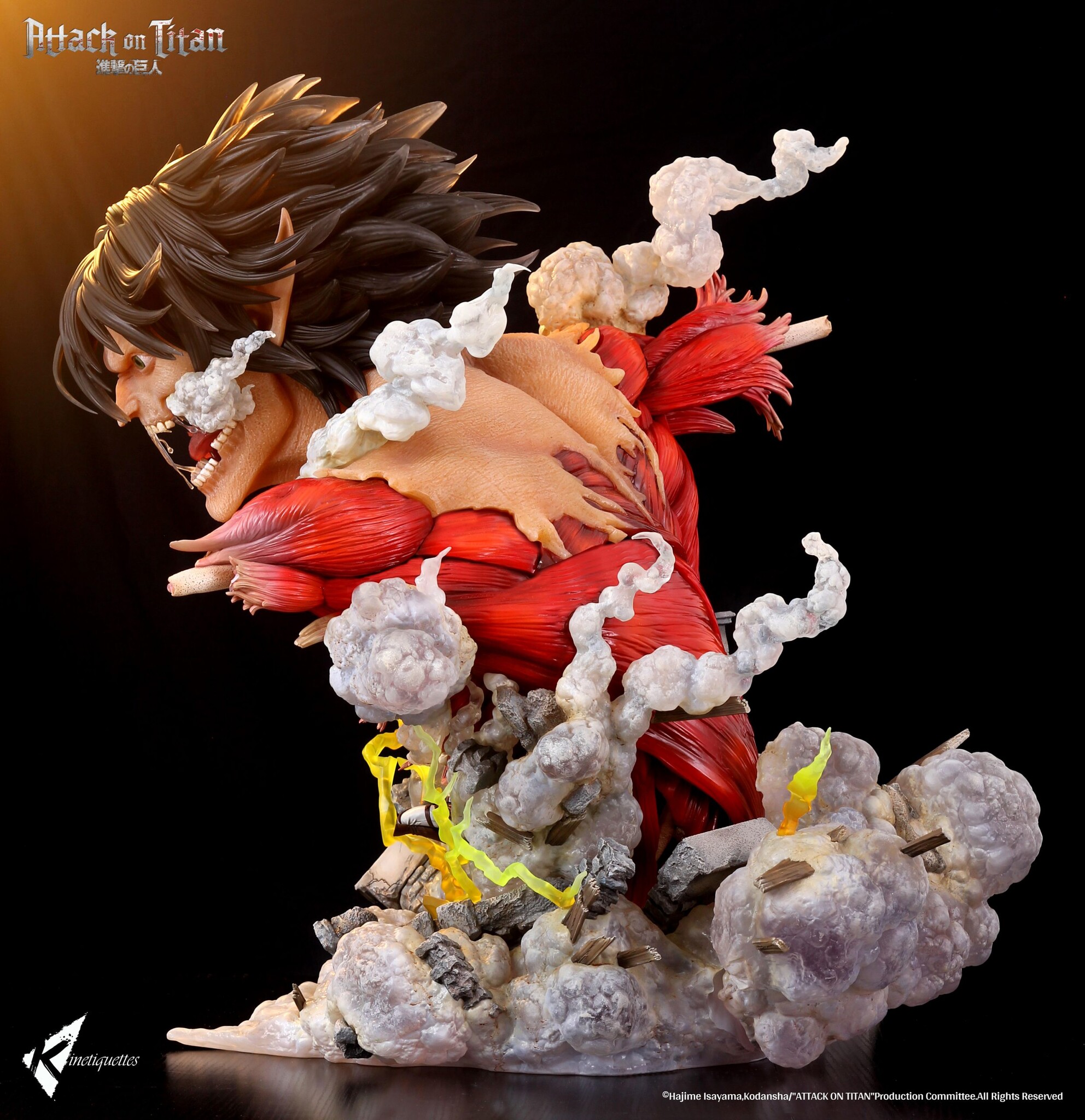 Shingeki no Kyojin - Eren Kyojin - Eren Yeager - 1/10 (Kinetiquettes) photo 3