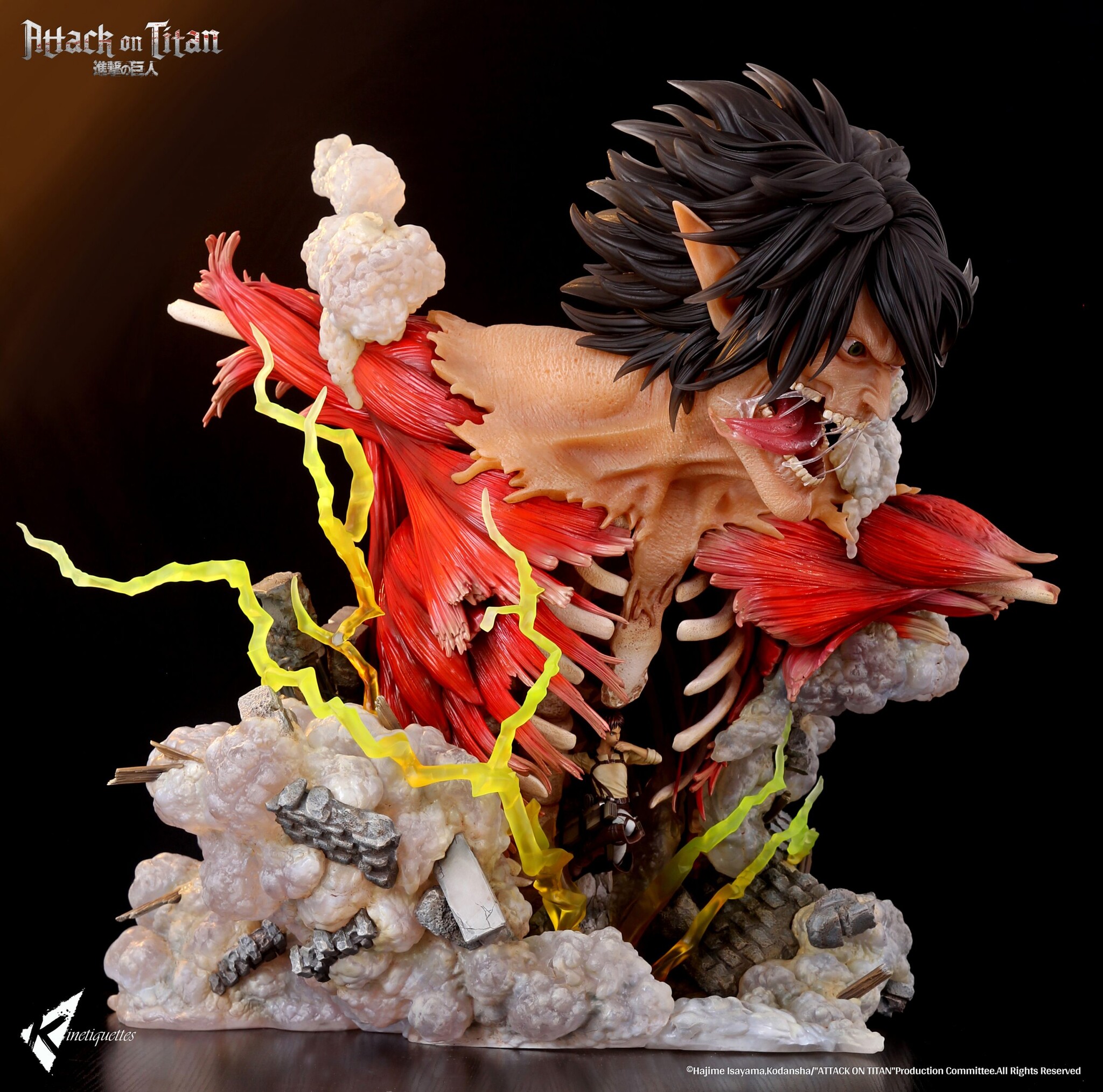 Shingeki no Kyojin - Eren Kyojin - Eren Yeager - 1/10 (Kinetiquettes) photo 4