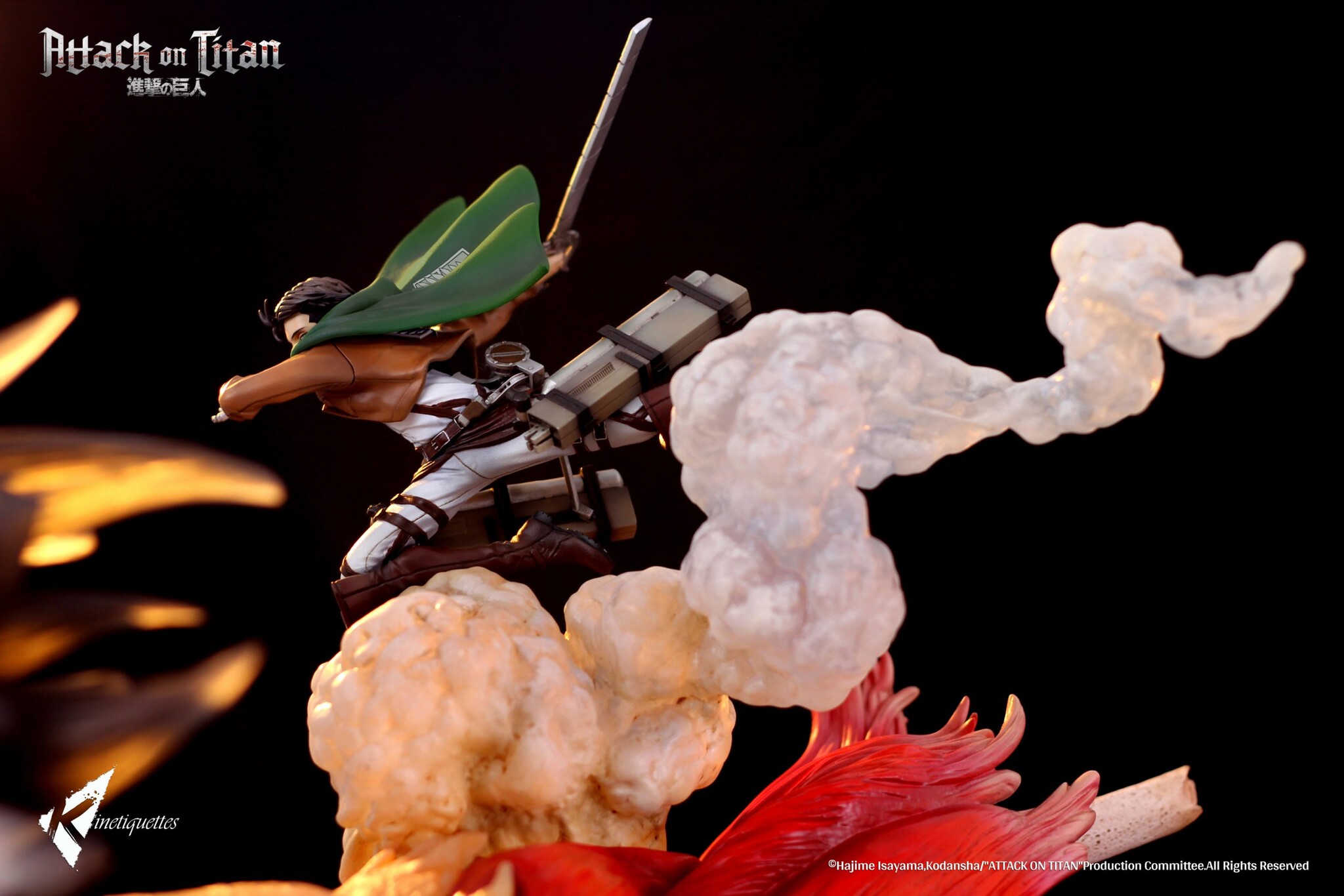 Shingeki no Kyojin - Eren Kyojin - Eren Yeager - 1/10 (Kinetiquettes) photo 6