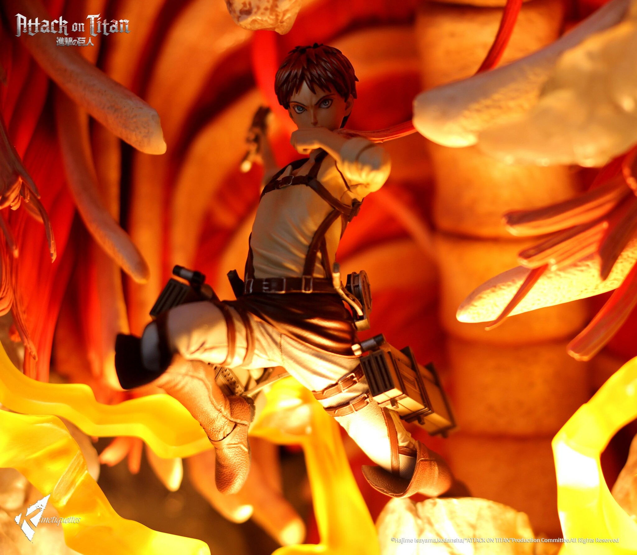 Shingeki no Kyojin - Eren Kyojin - Eren Yeager - 1/10 (Kinetiquettes) photo 8