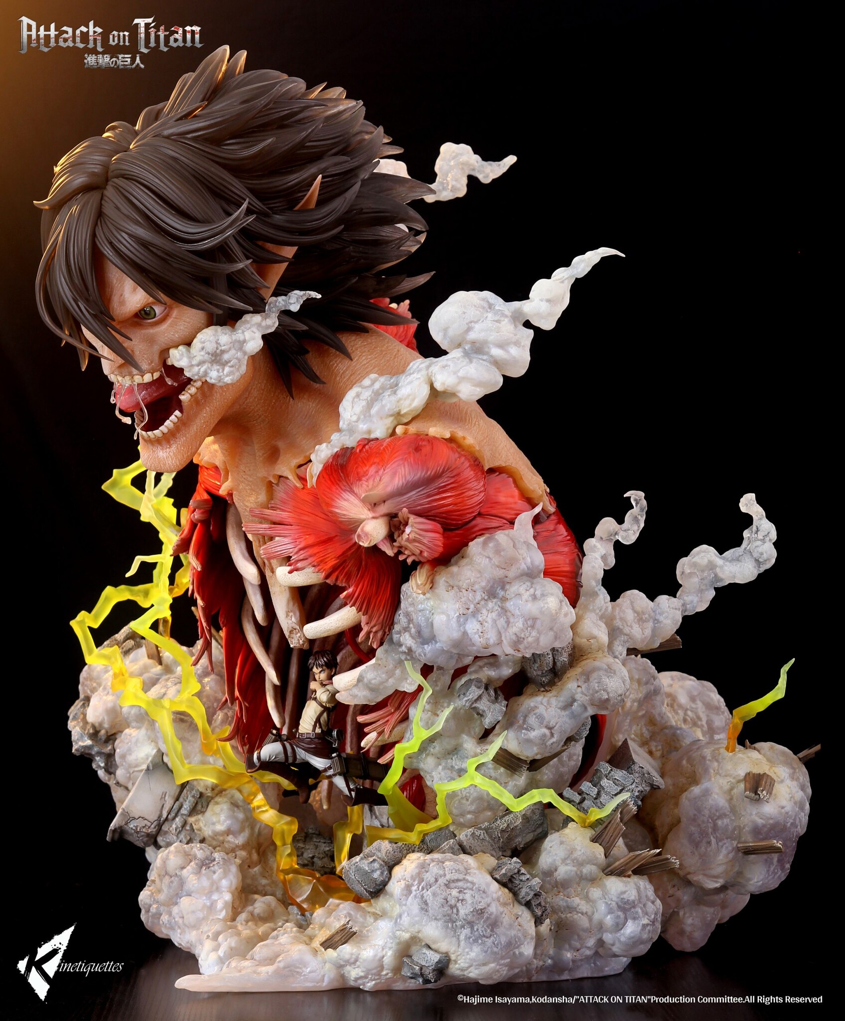 Shingeki no Kyojin - Eren Kyojin - Eren Yeager - 1/10 (Kinetiquettes) photo 9
