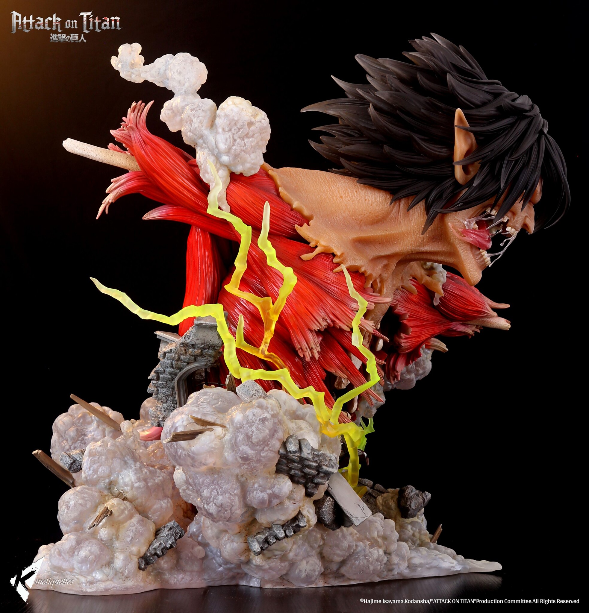 Shingeki no Kyojin - Eren Kyojin - Eren Yeager - 1/10 (Kinetiquettes) photo 13