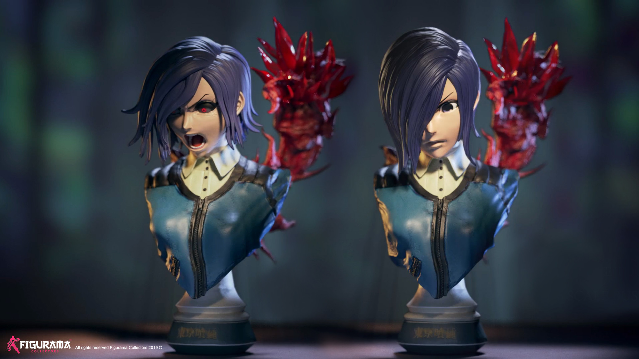 Tokyo Ghoul - Kirishima Touka - Tsukiyama Shuu - Diorama - Elite Fandom Statue - 1/6 (Figurama Collectors) photo 3