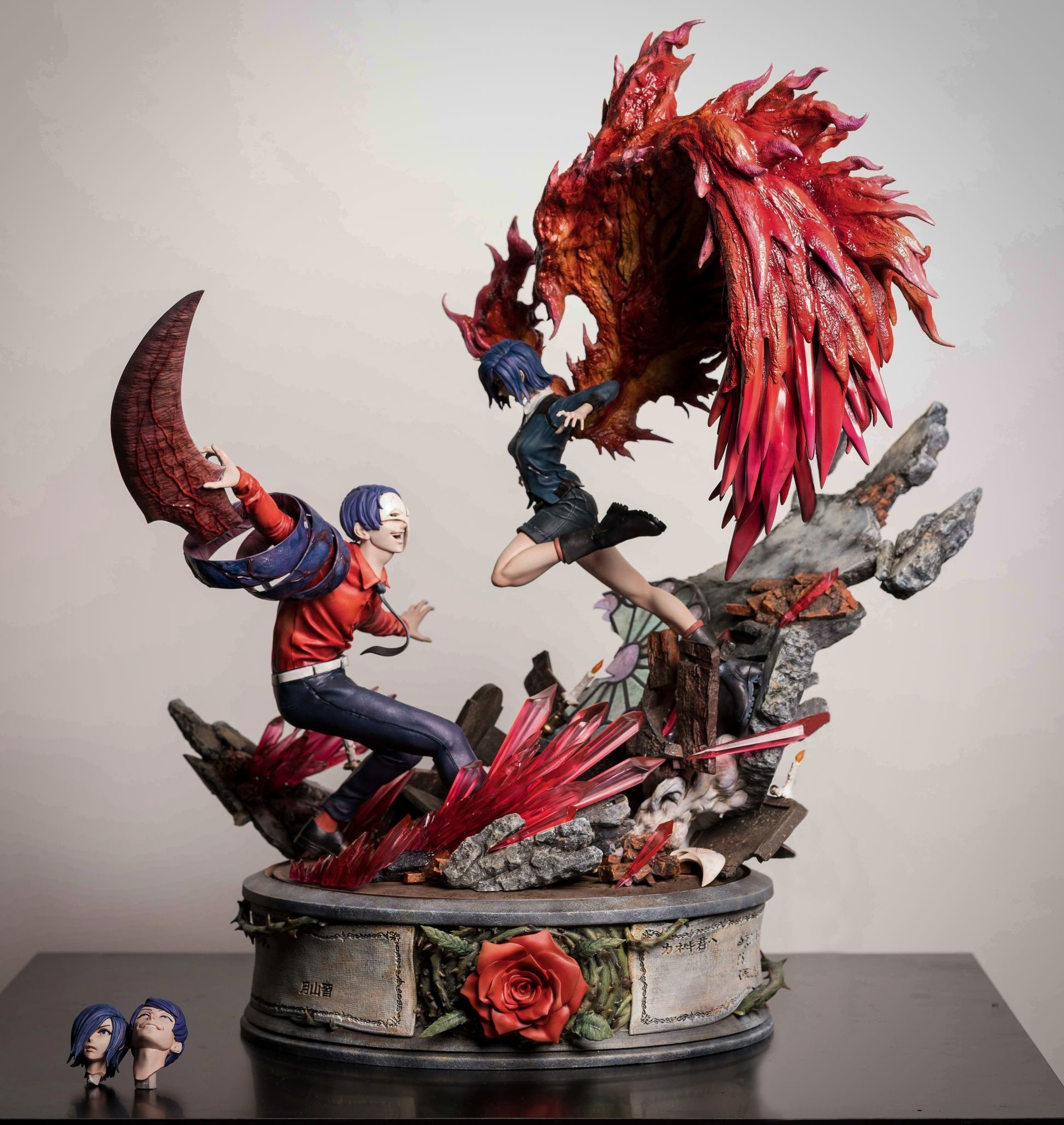 Tokyo Ghoul - Kirishima Touka - Tsukiyama Shuu - Diorama - Elite Fandom Statue - 1/6 (Figurama Collectors) photo 4