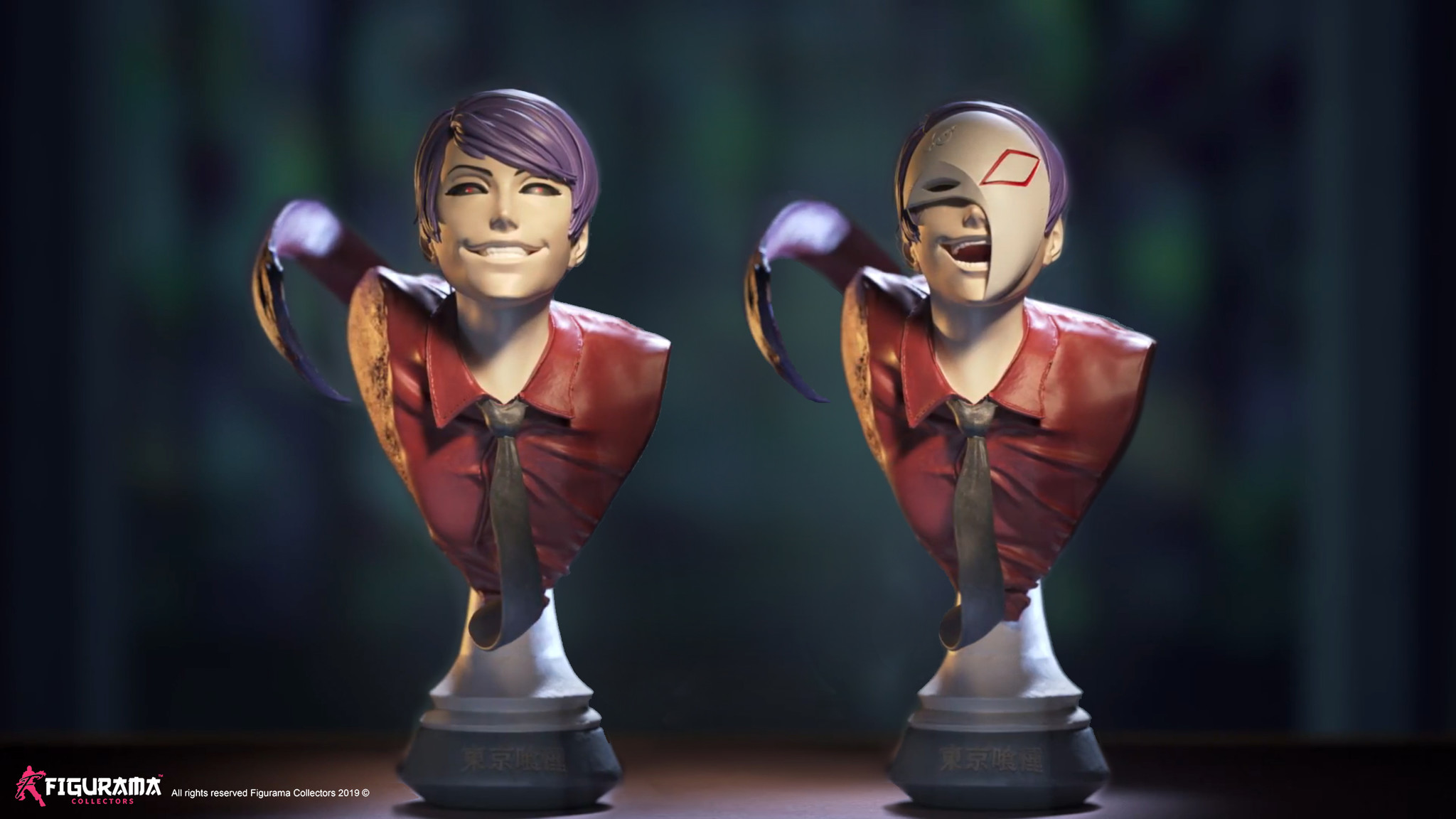 Tokyo Ghoul - Kirishima Touka - Tsukiyama Shuu - Diorama - Elite Fandom Statue - 1/6 (Figurama Collectors) photo 5