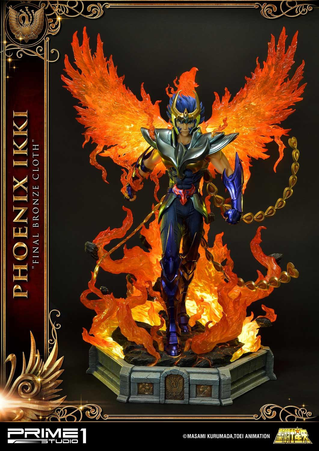 Saint Seiya - Phoenix Ikki - Premium Masterline  (PMKZ-01EX) - 1/4 - Final Bronze Cloth, EX Version (Prime 1 Studio) photo 8