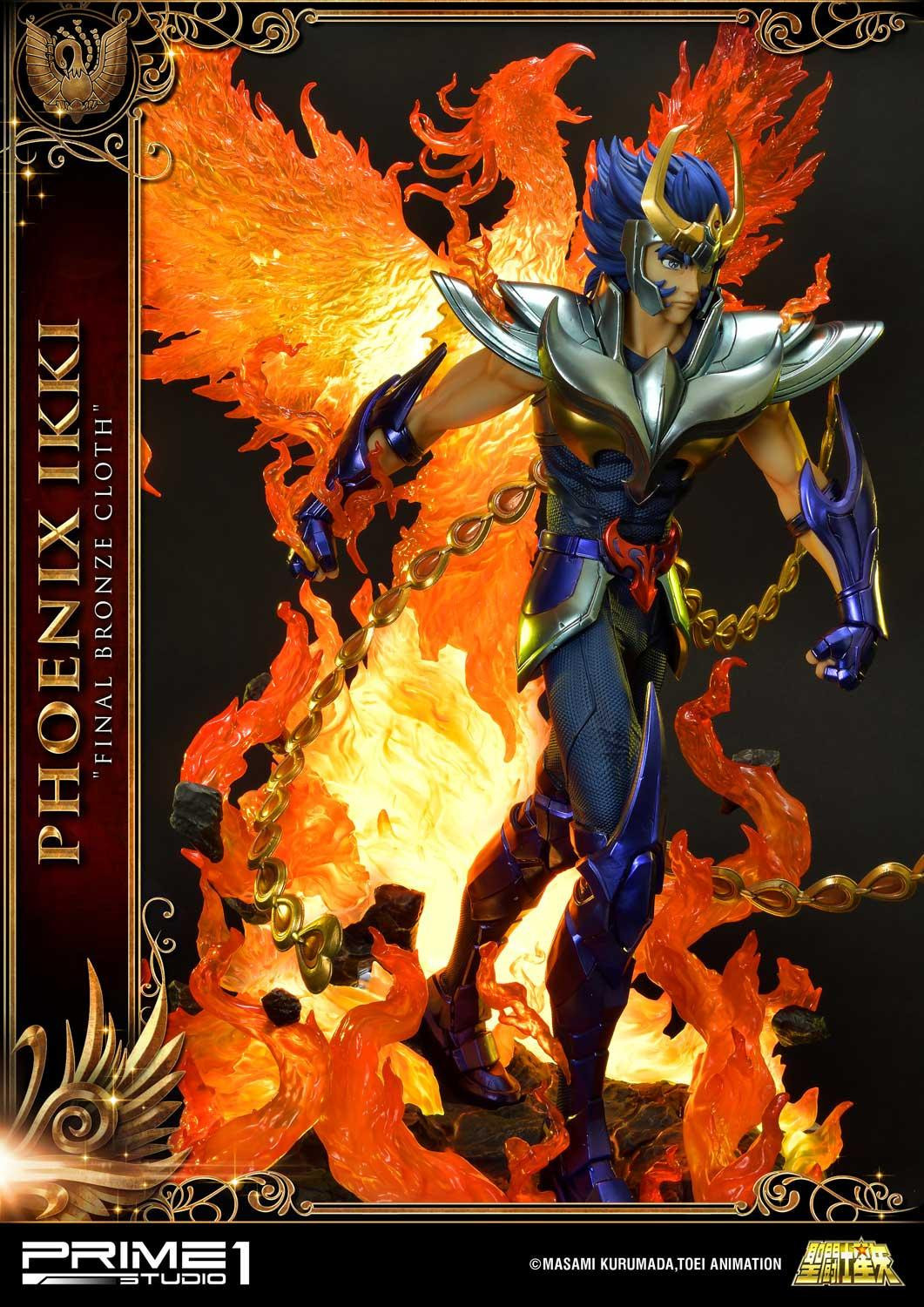 Saint Seiya - Phoenix Ikki - Premium Masterline  (PMKZ-01EX) - 1/4 - Final Bronze Cloth, EX Version (Prime 1 Studio) photo 9