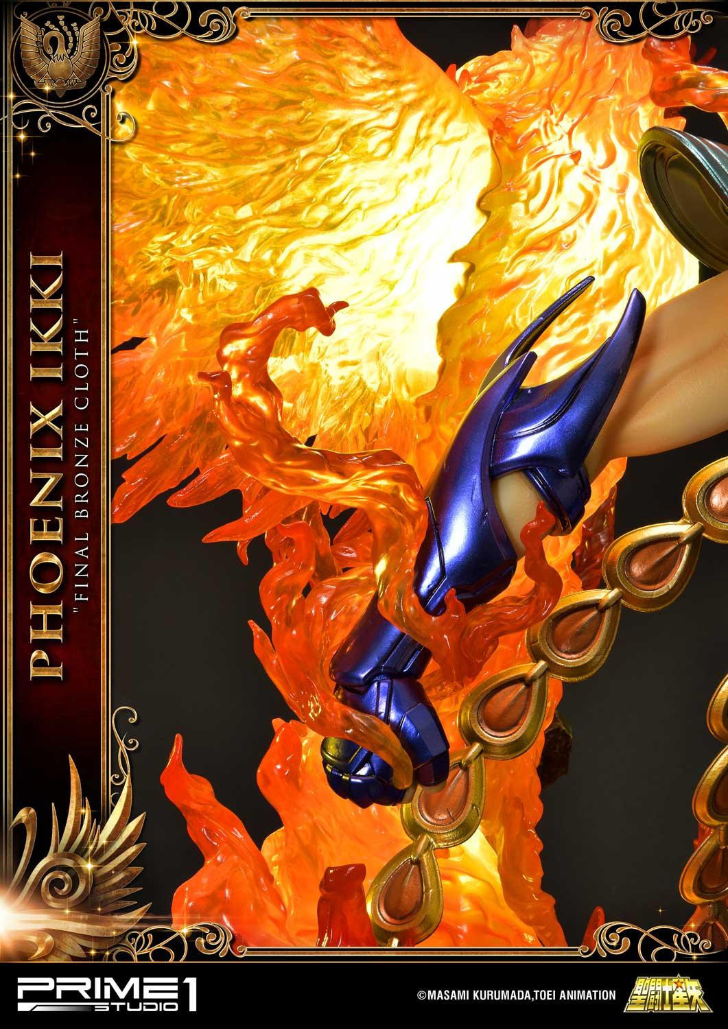 Saint Seiya - Phoenix Ikki - Premium Masterline  (PMKZ-01EX) - 1/4 - Final Bronze Cloth, EX Version (Prime 1 Studio) photo 11