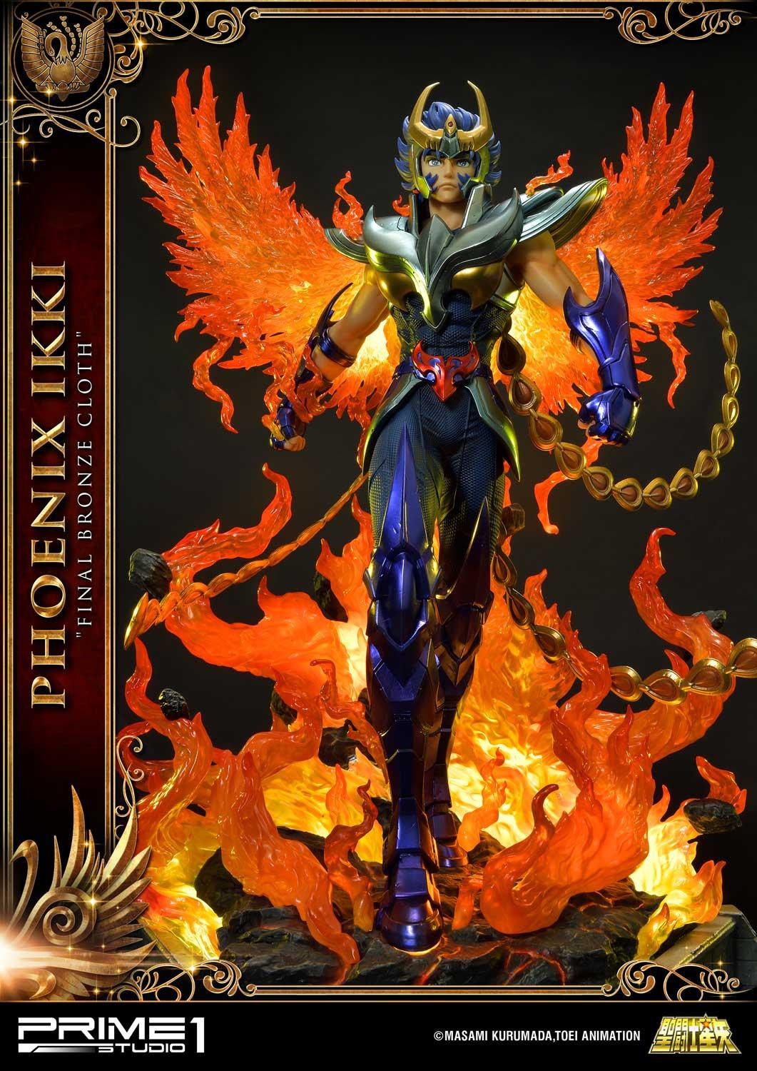 Saint Seiya - Phoenix Ikki - Premium Masterline  (PMKZ-01EX) - 1/4 - Final Bronze Cloth, EX Version (Prime 1 Studio) photo 15