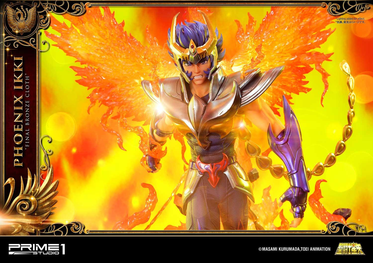 Saint Seiya - Phoenix Ikki - Premium Masterline  (PMKZ-01EX) - 1/4 - Final Bronze Cloth, EX Version (Prime 1 Studio) photo 16