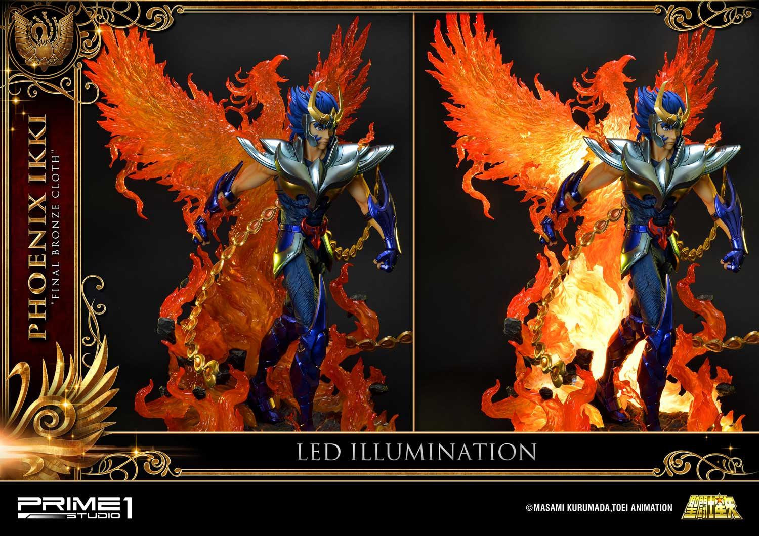 Saint Seiya - Phoenix Ikki - Premium Masterline  (PMKZ-01EX) - 1/4 - Final Bronze Cloth, EX Version (Prime 1 Studio) photo 26