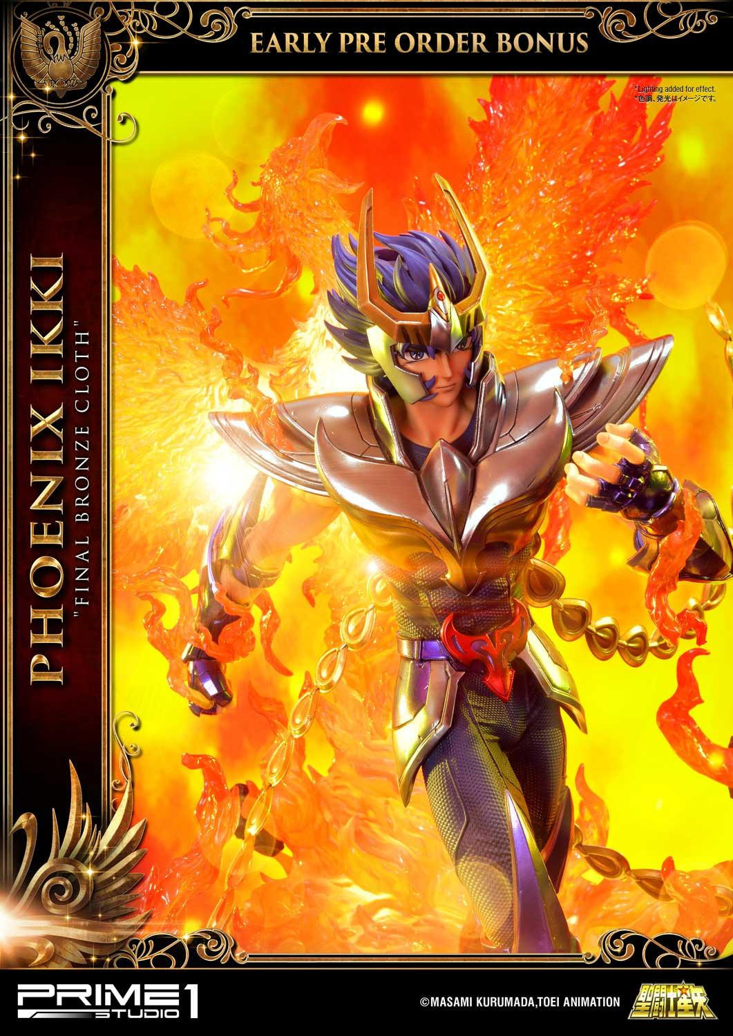 Saint Seiya - Phoenix Ikki - Premium Masterline  (PMKZ-01EX) - 1/4 - Final Bronze Cloth, EX Version (Prime 1 Studio) photo 34