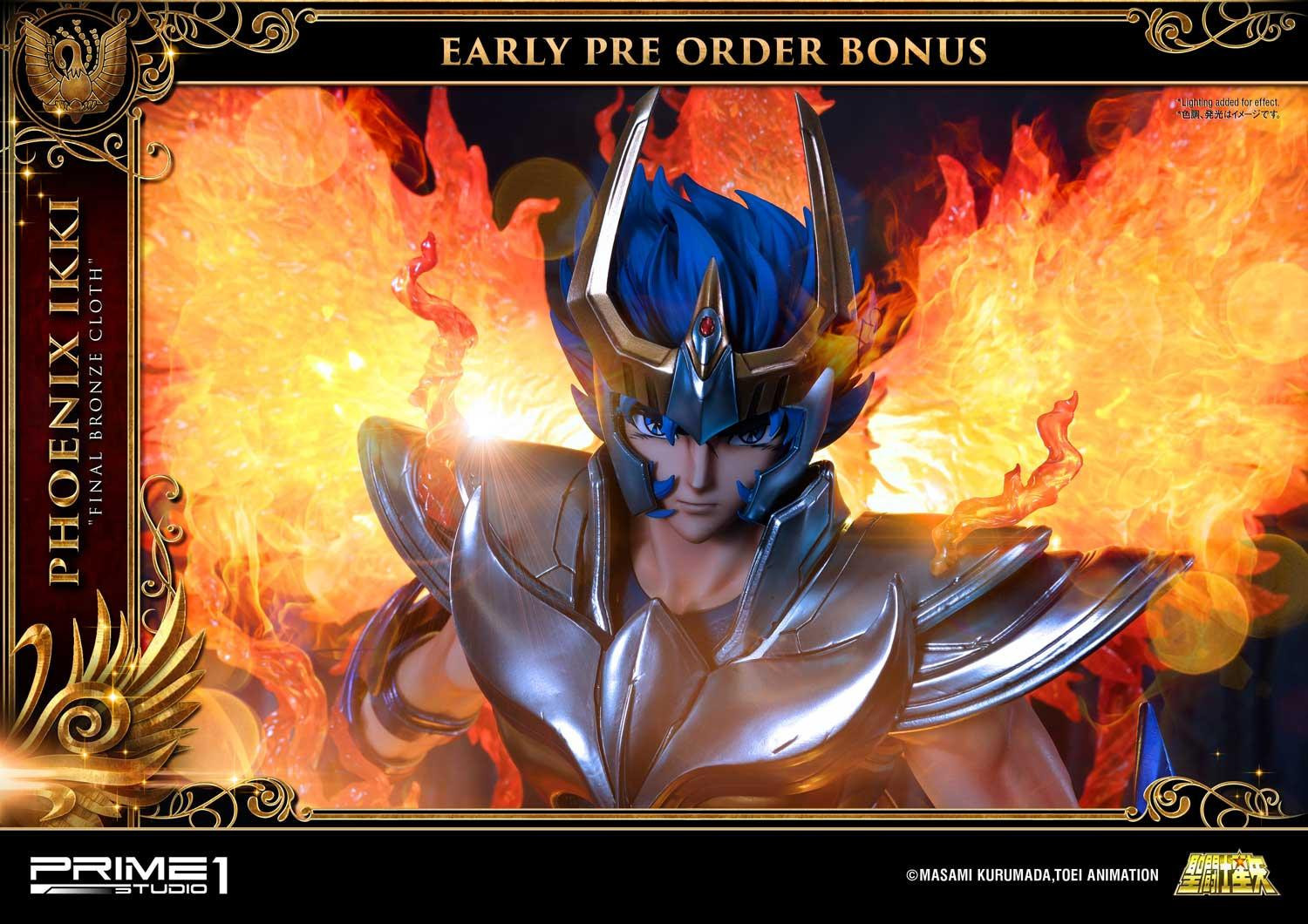 Saint Seiya - Phoenix Ikki - Premium Masterline  (PMKZ-01EX) - 1/4 - Final Bronze Cloth, EX Version (Prime 1 Studio) photo 46