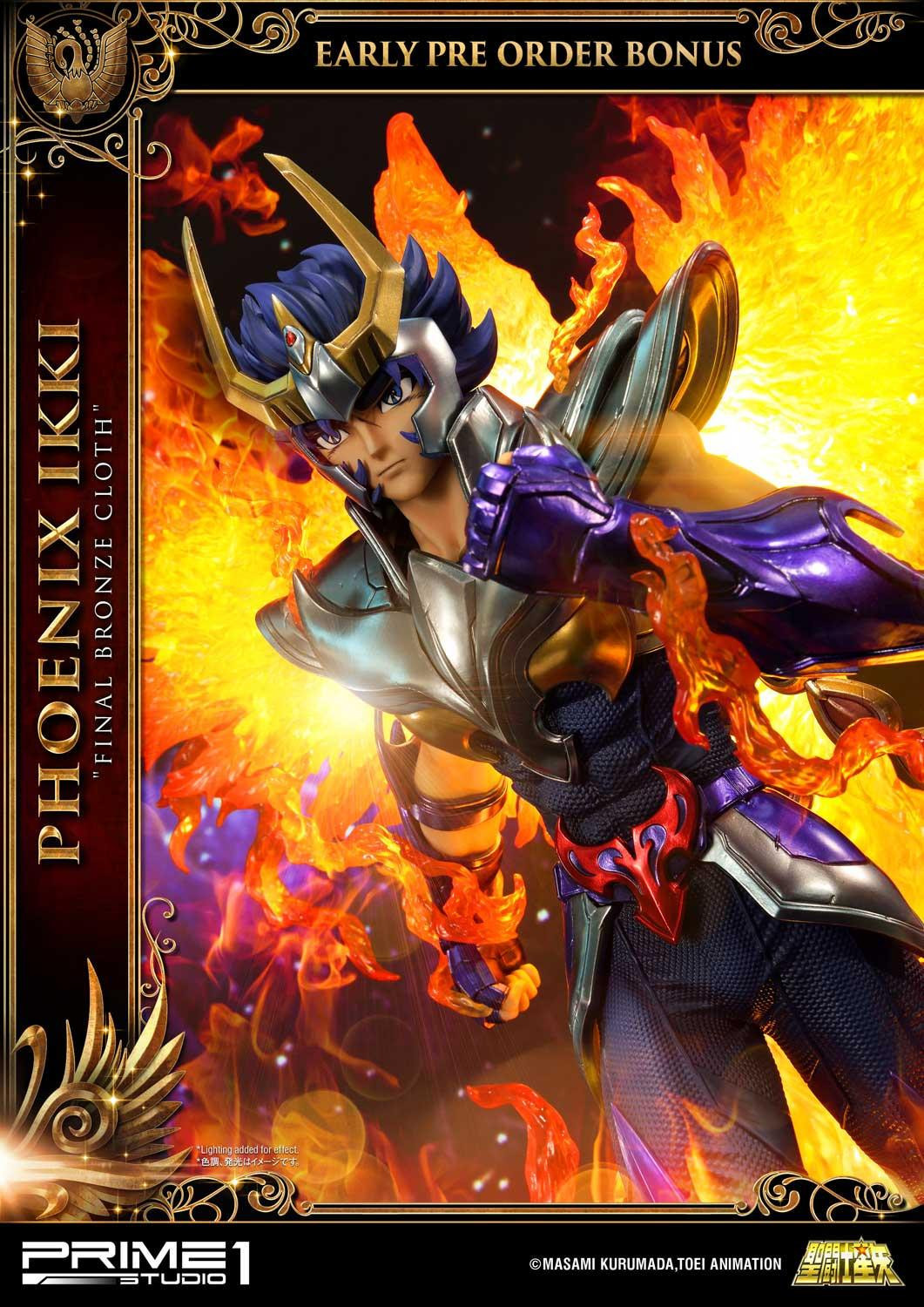 Saint Seiya - Phoenix Ikki - Premium Masterline  (PMKZ-01EX) - 1/4 - Final Bronze Cloth, EX Version (Prime 1 Studio) photo 47