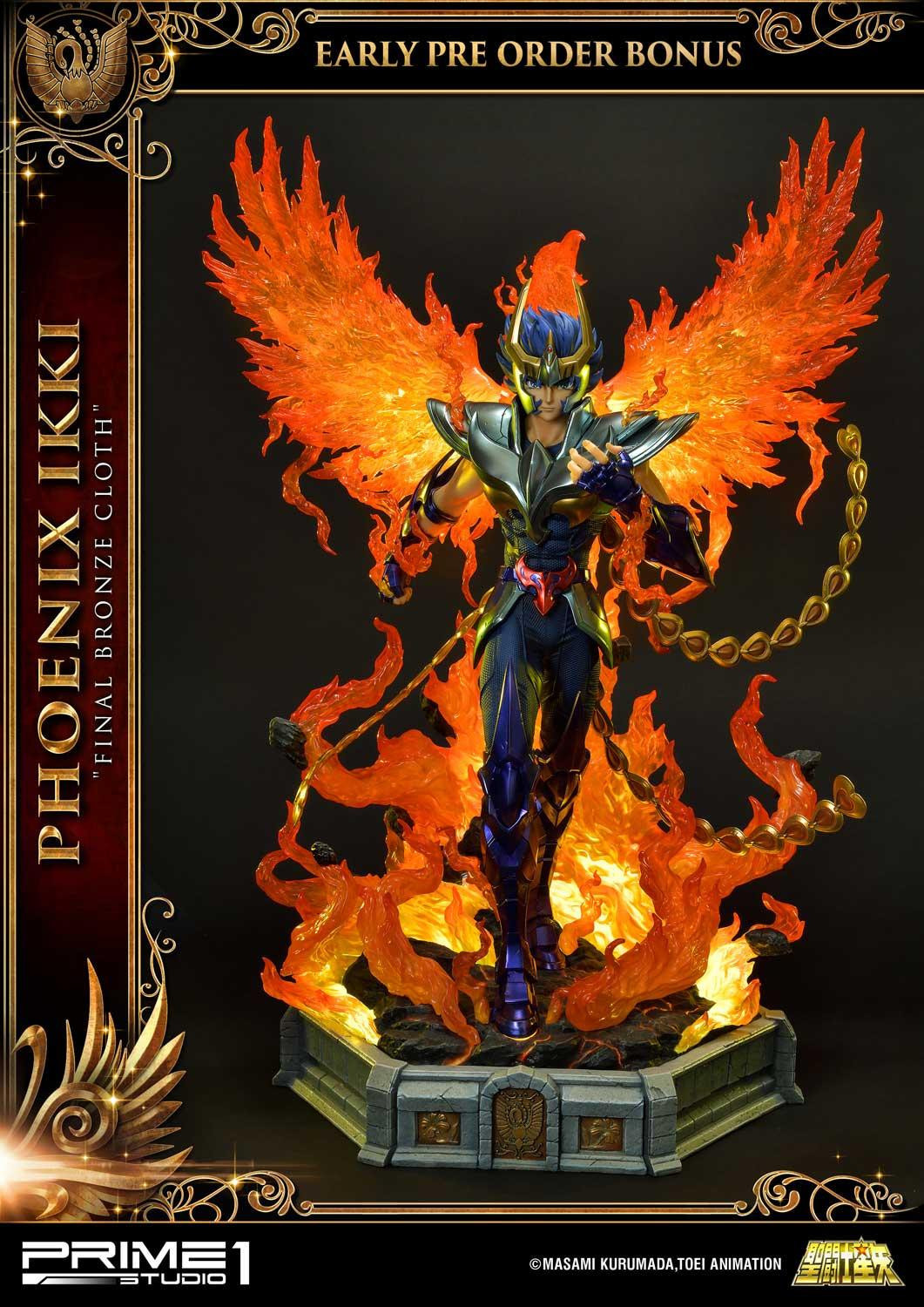 Saint Seiya - Phoenix Ikki - Premium Masterline  (PMKZ-01EX) - 1/4 - Final Bronze Cloth, EX Version (Prime 1 Studio) photo 51