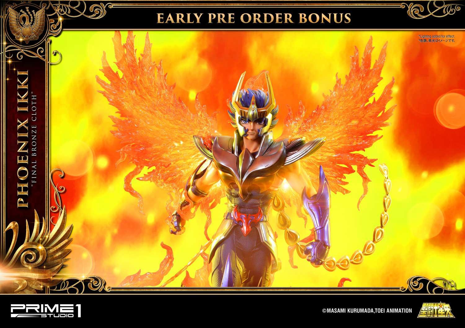 Saint Seiya - Phoenix Ikki - Premium Masterline  (PMKZ-01EX) - 1/4 - Final Bronze Cloth, EX Version (Prime 1 Studio) photo 52