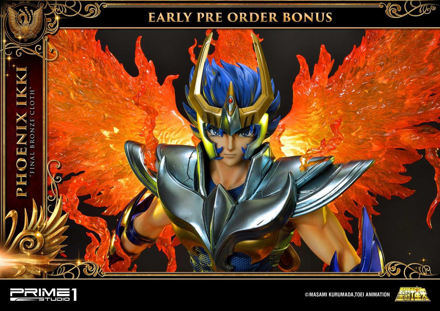 Saint Seiya - Phoenix Ikki - Premium Masterline  (PMKZ-01EX) - 1/4 - Final Bronze Cloth, EX Version (Prime 1 Studio) photo 53